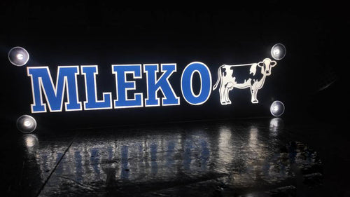 Tabliczka Mleko i Krówka