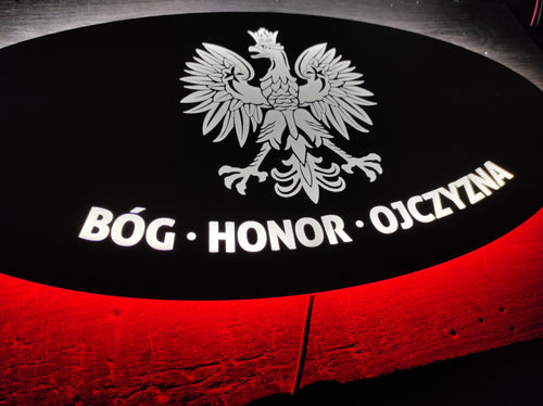Lustro BÓG/HONOR/OJCZYNA