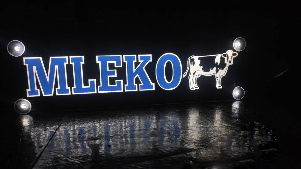 Tabliczka Mleko i Krówka