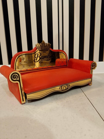 Stylowa sofa / leżanka dla królika