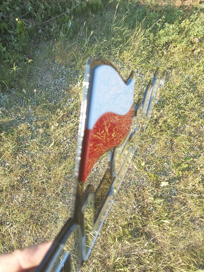 Tabliczka POLSKA z flagą plexa