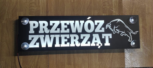 Tabliczka "Przewóz Zwierząt"
