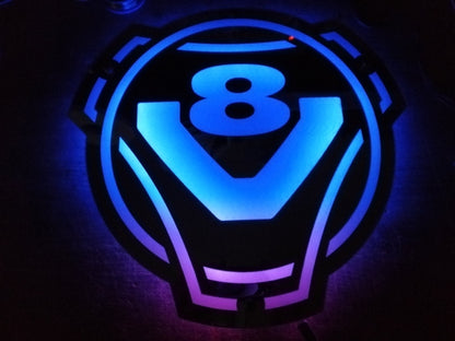 Lustro grawerowane v8